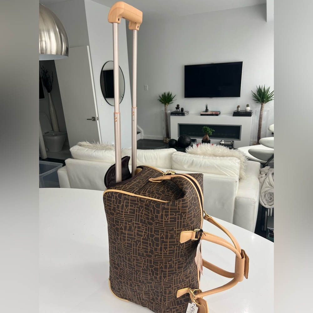 Diane Von Furstenberg Monogram Rolling Carry-on Bag